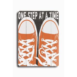  LLC One Step At A Time Planked Wood Sign   20 x 14   0003 9113 26