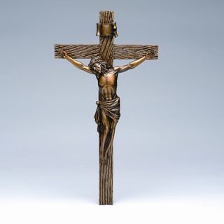 Roman, Inc. 20 Crucifix in Antique Gold