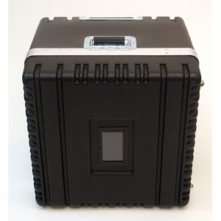  Case with Wheels and Telescoping Handle in Black 21.13 x 21 x 17.25