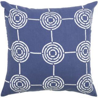 Rizzy Home T 3561 18 Decorative Pillow in Blue