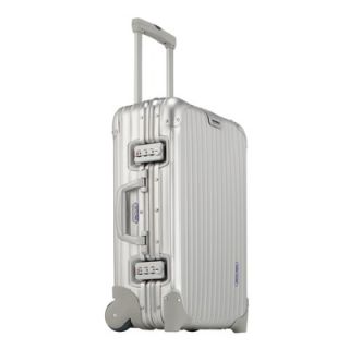 Rimowa Topas Aluminum Silver Cabin 21.7 Trolley Carry On