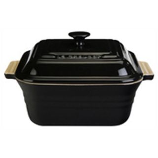 Le Creuset FREE 3 Quart Square Casserole with Lid in Black Onyx   A $