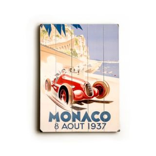 Artehouse LLC Monaco Planked Wood Sign   20 x 14   0000 2908 26