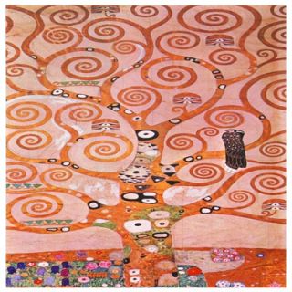 Furniture Tree of Life   Works of Klimt Canvas Wall Art   19.75 x 19