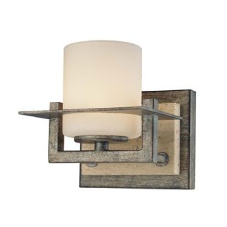 Minka Lavery Compositions 5.25 Wall Sconce in Aged Patina Iron with