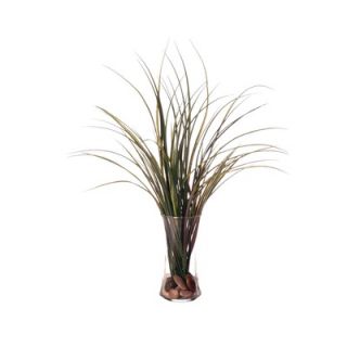 Vickerman Floral 23 Artificial Potted Grass in Green