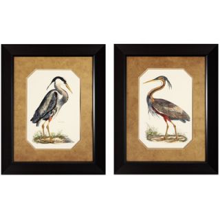 Propac Images Blue Heron and Purple Print Set   24 x 30