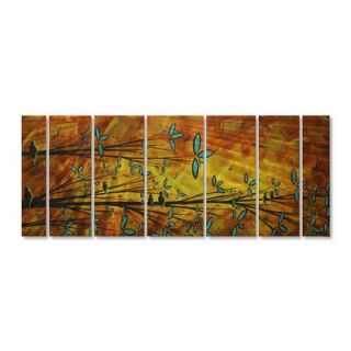  My Walls Two Birds by Megan Duncanson, Abstract Wall Art   23.5 x 60