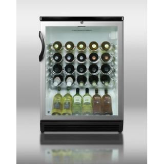 Summit Appliance 33.5 x 23.63 Wine Cellar with Black Cabinet