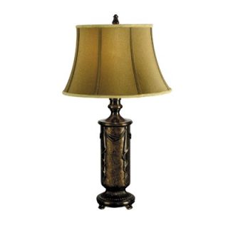 Dale Tiffany 28 One Light Table Lamp in Multi Bronze