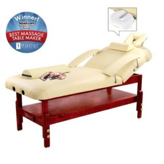 Master Massage 31 Spa Stationary LX Massage Table in Cream