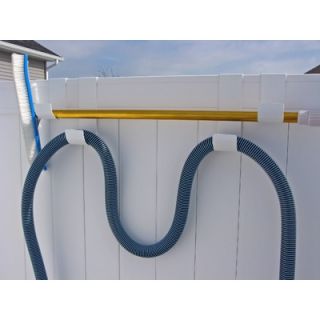 MIDE Products 1.25   1.63 Aluminum Pool Hose and Brush Hangers