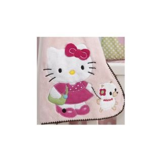 Bedtime Originals Hello Kitty and Puppy Blanket