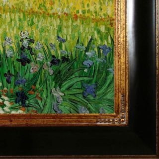  with Irises Canvas Art by Vincent Van Gogh Impressionism   35 X 31