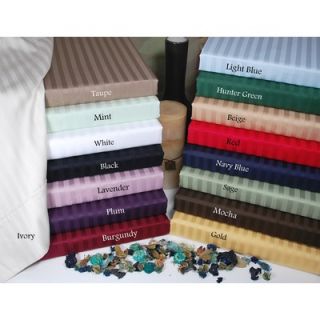 Simple Luxury 300 Thread Count Egyptian Cotton Stripe Sheet Set