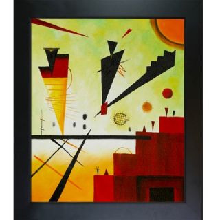  Upwards Canvas Art by Wassily Kandinsky Modern   35 X 31
