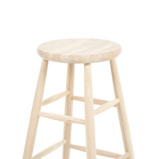 International Concepts 30 Scooped Seat Stool