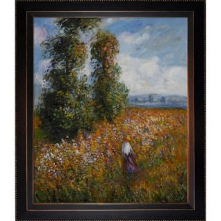  Poplars Canvas Art by Claude Monet Impressionism   31 X 27