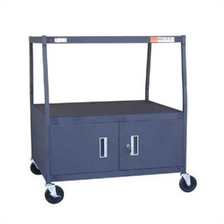 VTI 44 High TV Cart for 36 TV Monitor with Cabinet   WBCAB4436 E
