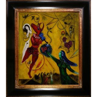  The Dance Canvas Art by Marc Chagall Surrealism   35 X 31