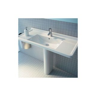 Duravit Starck 3 33.5 Pedestal Bathroom Sink