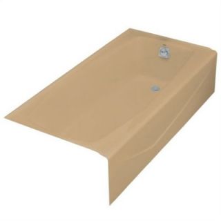  Villager Bath Tub in Mexican Sand with Right Hand Drain   K 716 33