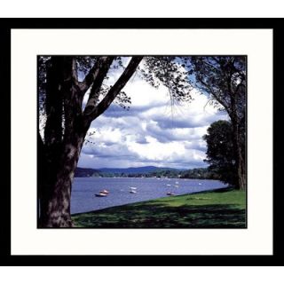 Great American Picture Lake Champlain Summer Framed Photograph
