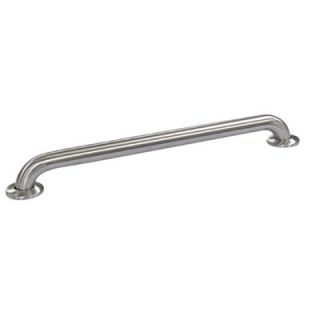 Elements of Design 36 Decorative Grab Bar with Exposed Screw in Satin