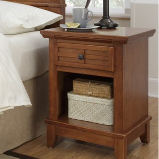 Home Styles Arts and Crafts 1 Drawer Nightstand   5182 42/5180 42