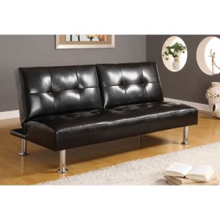 Hokku Designs Coronado Leatherette Convertible Sofa   JEG DN30