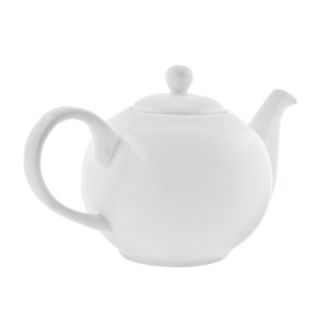 Ten Strawberry Street Royal White 40 oz. Teapot