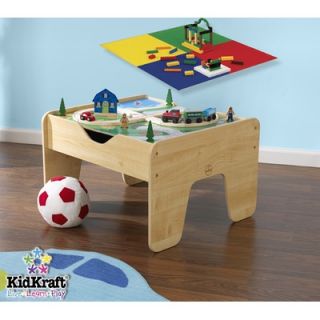 KidKraft 2 in 1 Lego and Train Activity Table