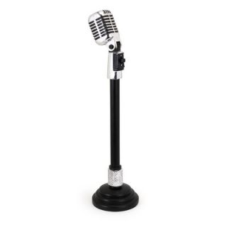 IMAX Vintage Microphone with Stand