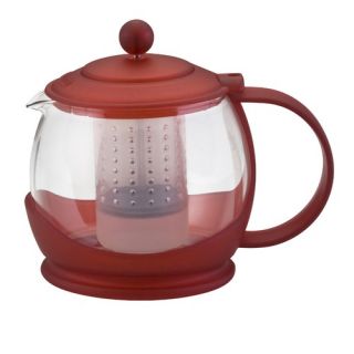 Prosperity Teapot with BPA Free Shut Off Infuser in Red