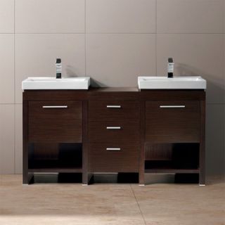 Vigo 59 Adonia Double Bathroom Vanity   VG09027118K / VG09027118K1