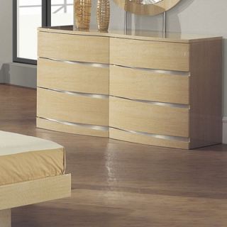 Global Furniture USA Aria 6 Drawer Dresser   ARIA M D / ARIA S M D