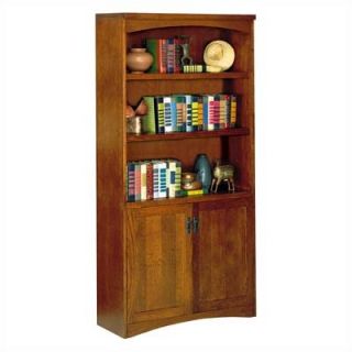  Martin Furniture California Bungalow 70 H Bookcase with Lower Doors