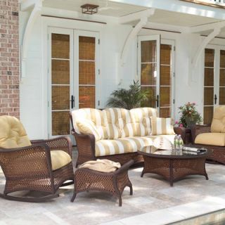 Lloyd Flanders Grand Traverse Deep Seating Group with Cushions