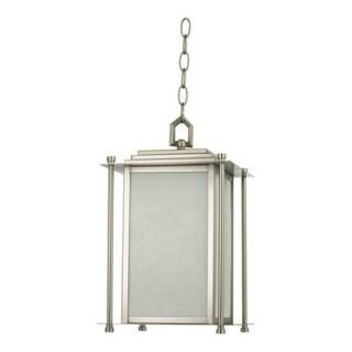 Quorum Shoreham Hanging Lantern in Satin Nickel   7951 4 65