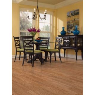 Mohawk Carrolton Plus 8mm Natural Red Oak Strip Laminate with Attached
