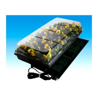 Hydrofarm 72 Cell Pack Dome Germination Station with Heat Mat and Tray