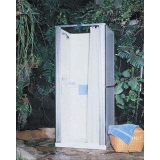 Swanstone Free Standing Premium Fiberglass Shower Cabinet in White
