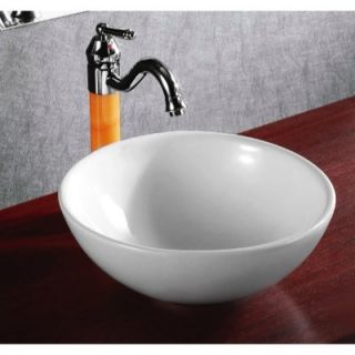 Caracalla 6.14 X 15.74 Round Bathroom Vessel Sink   Caracalla