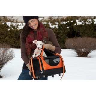 Pet Gear World Traveler Tote Bag Pet Carrier in Tangerine