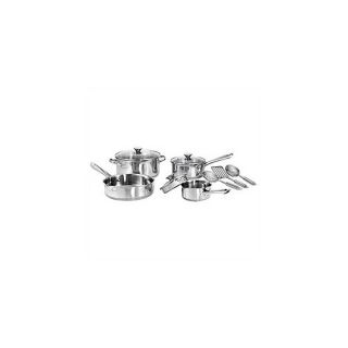Wearever 3 Ply Stainless Steel 10 Piece Cookware Set