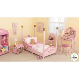 KidKraft Princess Toddler Bed   76121 Stylish Princess