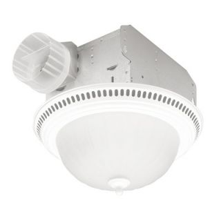 Broan Nutone Decorative Bathroom Exhaust Fan with Light in Painted