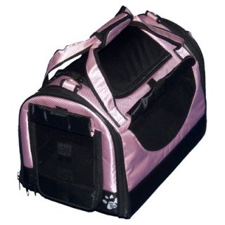 Pet Gear World Traveler Tote Bag Pet Carrier in Crystal Pink