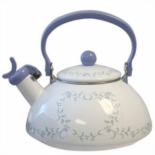  Country Cottage Whistling Tea Kettle 80 oz. with Optional Accessories