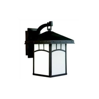Sea Gull Lighting Ashville Small Arched Outdoor Lantern in Cottage